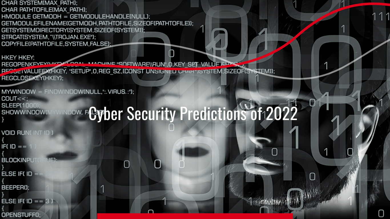 CYBER SECURITY PREDICTIONS 2022